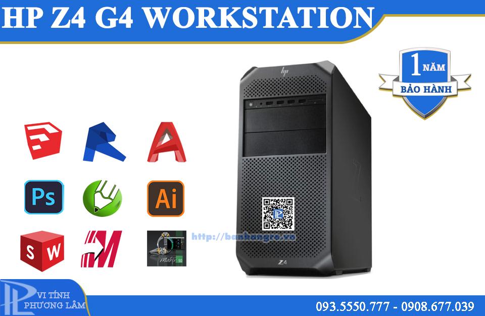 Máy Trạm HP Z4 G4 Workstation / Xeon W-2135 / W-2175 / W-2195 / Chuyên Đồ Họa